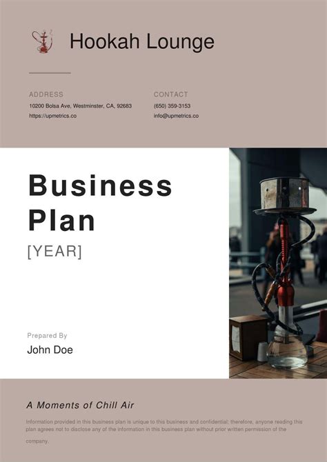 Hookah Bar Business Plan